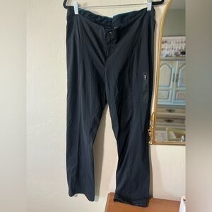 Columbia Omni Shield Pants Nylon Hiking Outdoor Advanced Repel Black Size 12/44